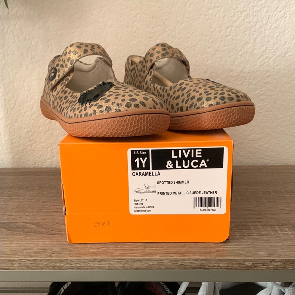 Livie & Luca Kids Spotted Shimmer Shoes